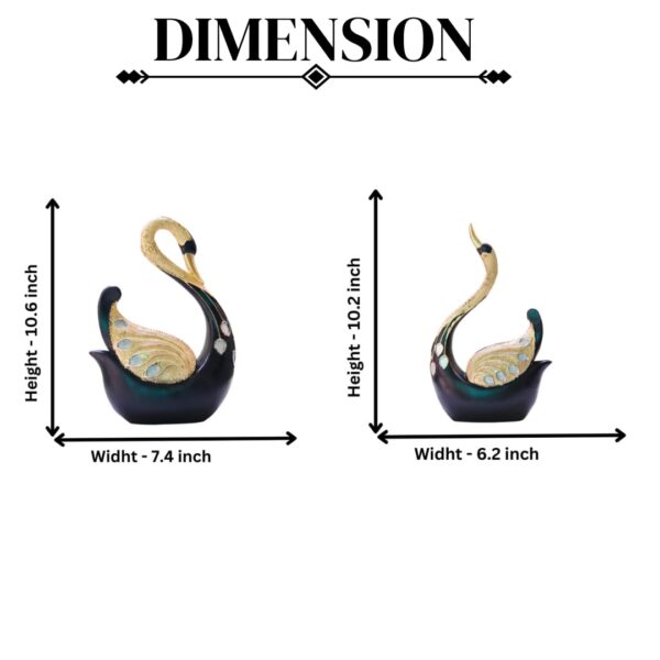 Duck showpiece  Decorative  Elegant Home Decor  . - Image 4
