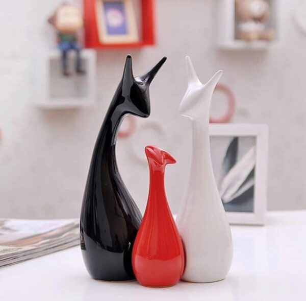 Deer Showpiece for Home DecorationThe Home Decor Lucky Deer Family - Image 4