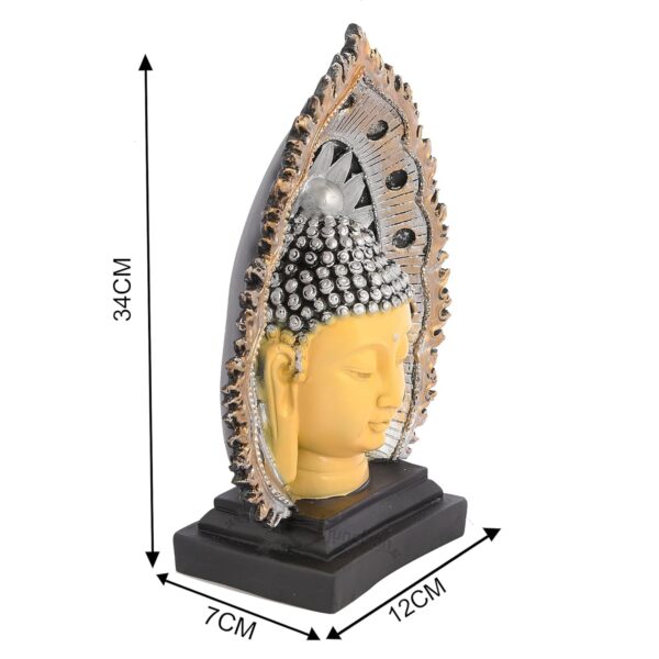 Buddha Face Decorative Showpiece Lovely Statue . - Image 4