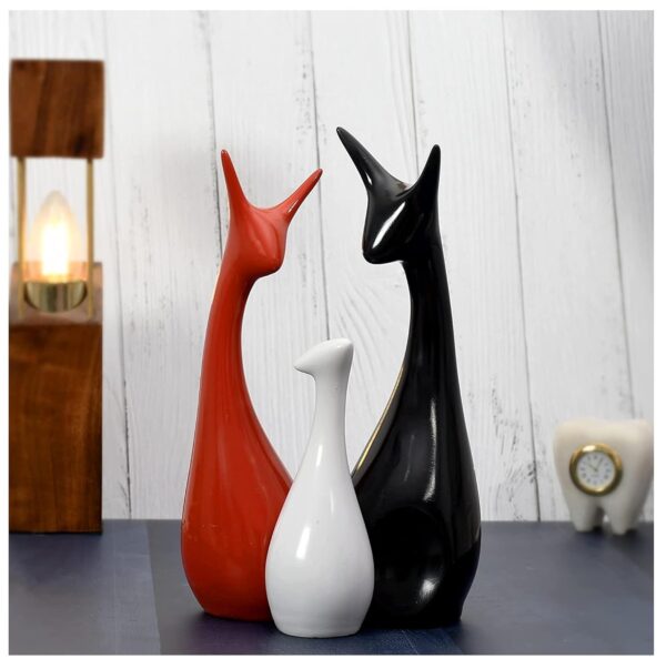 Deer Showpiece for Home DecorationThe Home Decor Lucky Deer Family - Image 3