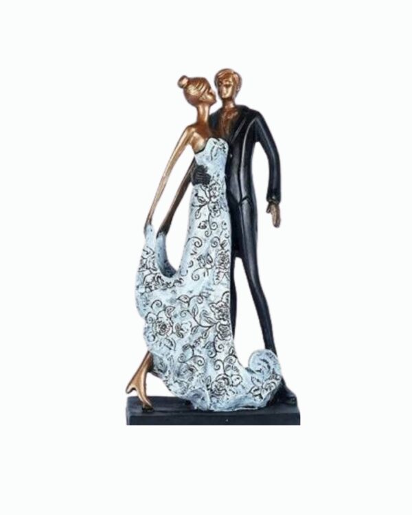 )Handicrafts Romantic Love Couple Statue Decorative Showpiece Valentine Gift for Boyfriend Girlfriend Husband Wife - Image 4